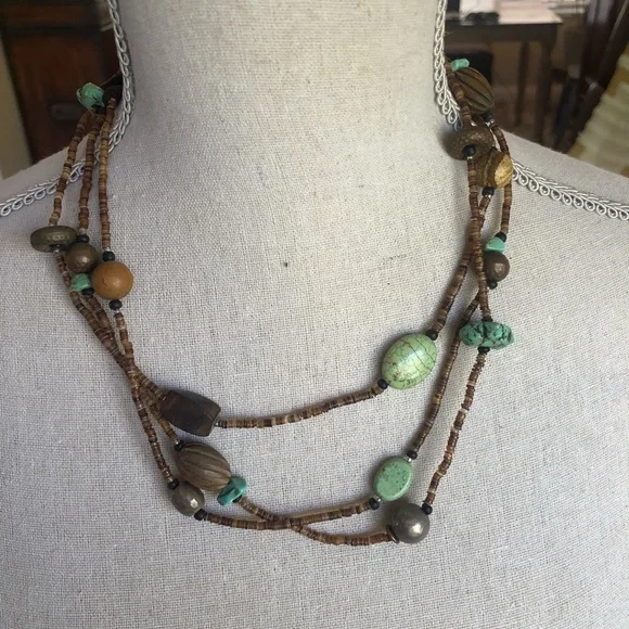 Silpada Earthy Bead Necklace - Picture 3 of 3